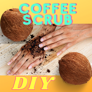 DIY Coffee Scrub - Caffeine for your hands!