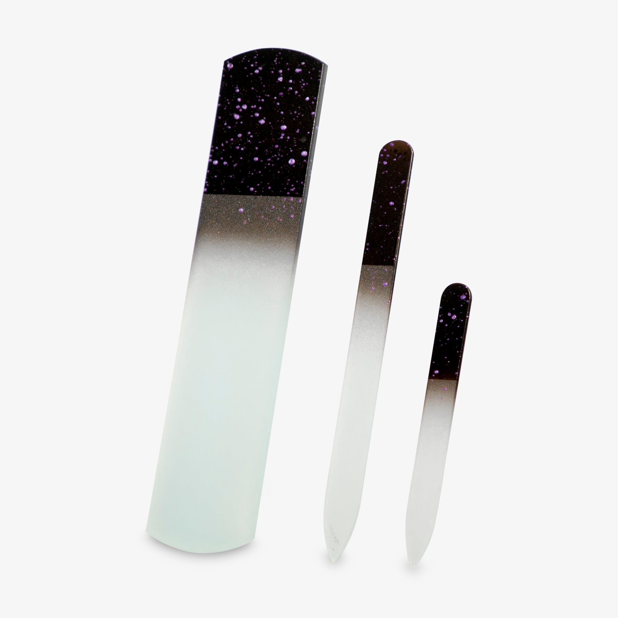 Galaxy Crystal Glass File Set (3 pc SPA) - My NailMakeover