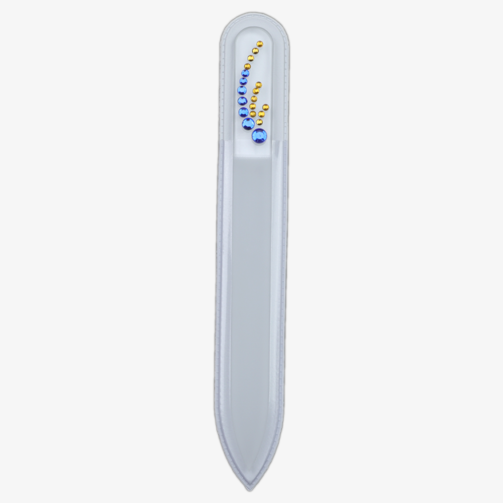 Swarovski Crystals Medium Glass File - Flare - My NailMakeover