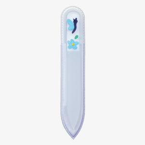 Small Hand-Painted Glass File (BUTTERFLY) - My NailMakeover