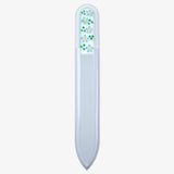 Medium Hand-Painted Glass File (FLOWERS) - My NailMakeover