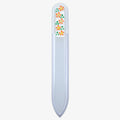 Medium Hand-Painted Glass File (FLOWERS) - My NailMakeover