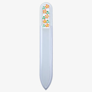 Medium Hand-Painted Glass File (FLOWERS) - My NailMakeover