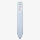 Medium Hand-Painted Glass File (FLOWERS) - My NailMakeover
