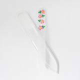 Small Hand-Painted Glass File (FLOWERS) - My NailMakeover