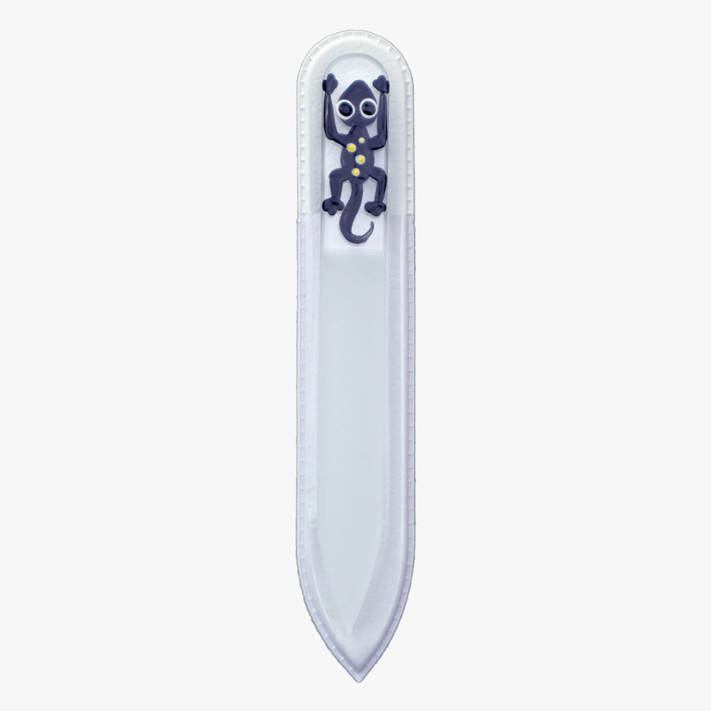 Small Hand-Painted Glass File (GECKO) - My NailMakeover