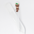 Small Hand-Painted Glass File (MONKEY) - My NailMakeover
