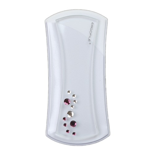 Swarovski Crystals Ergo Glass File - Infinity - My NailMakeover